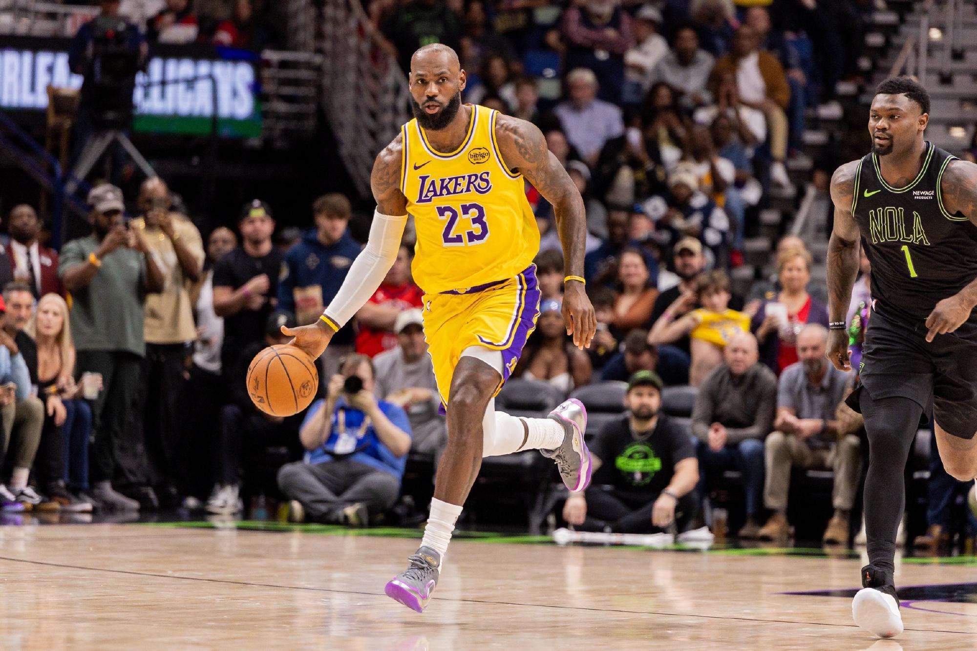 湖人胜鹈鹕取3连胜!詹姆斯1战轰下3大纪录,东契奇该向他学2件事